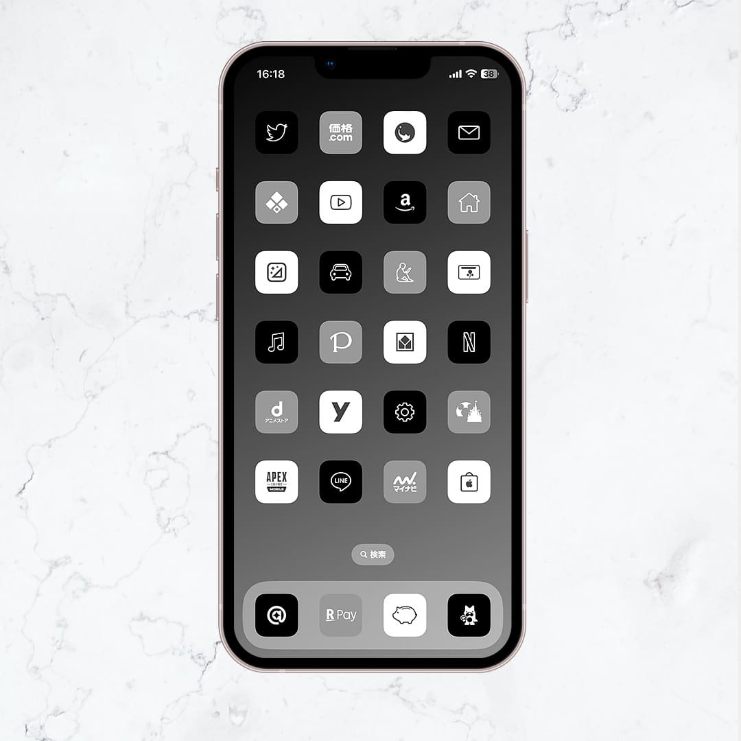 Monotone-3Color Set