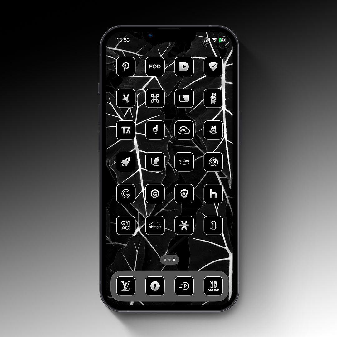 Monotone-Silver 2Color Set