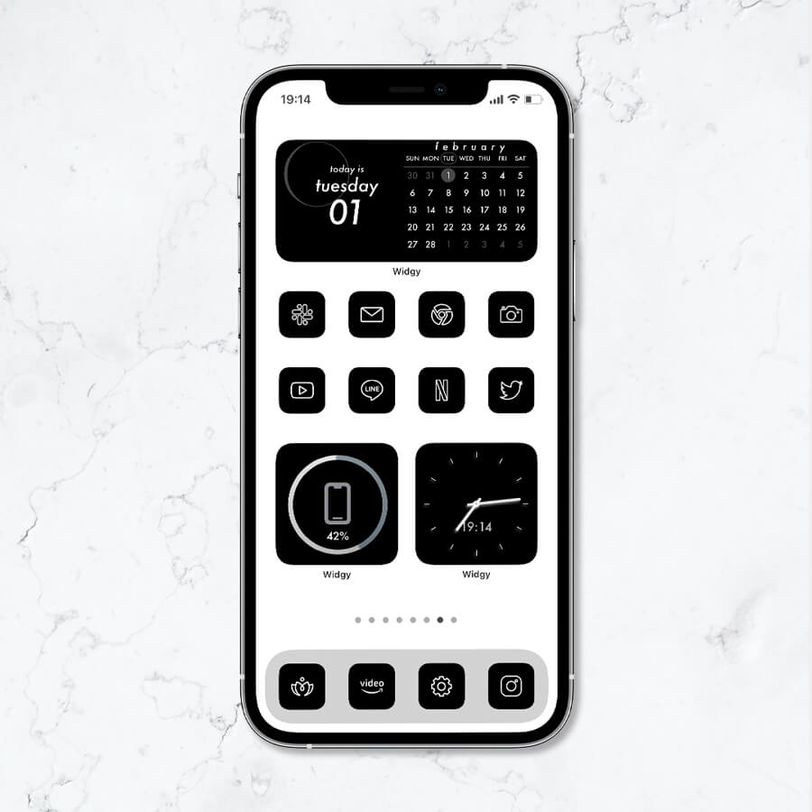 Monotone-2Color Set
