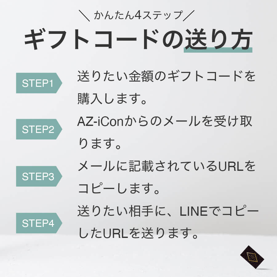 【友達にプレゼント】ギフトカード