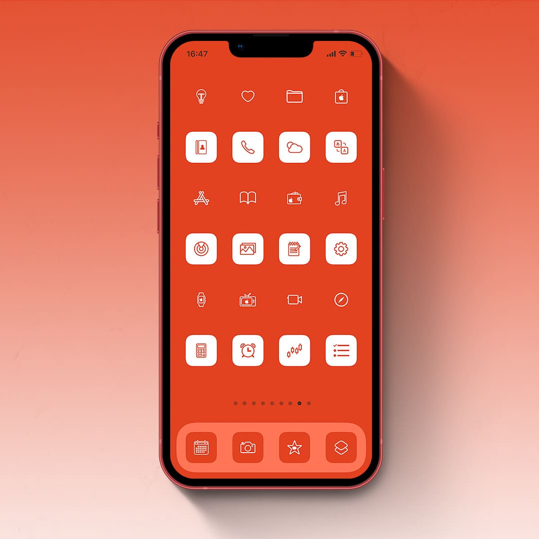 Minimal-Red 2Color Set