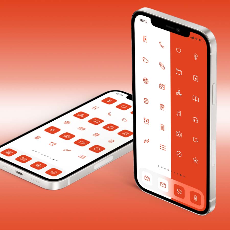 Minimal-Red 2Color Set