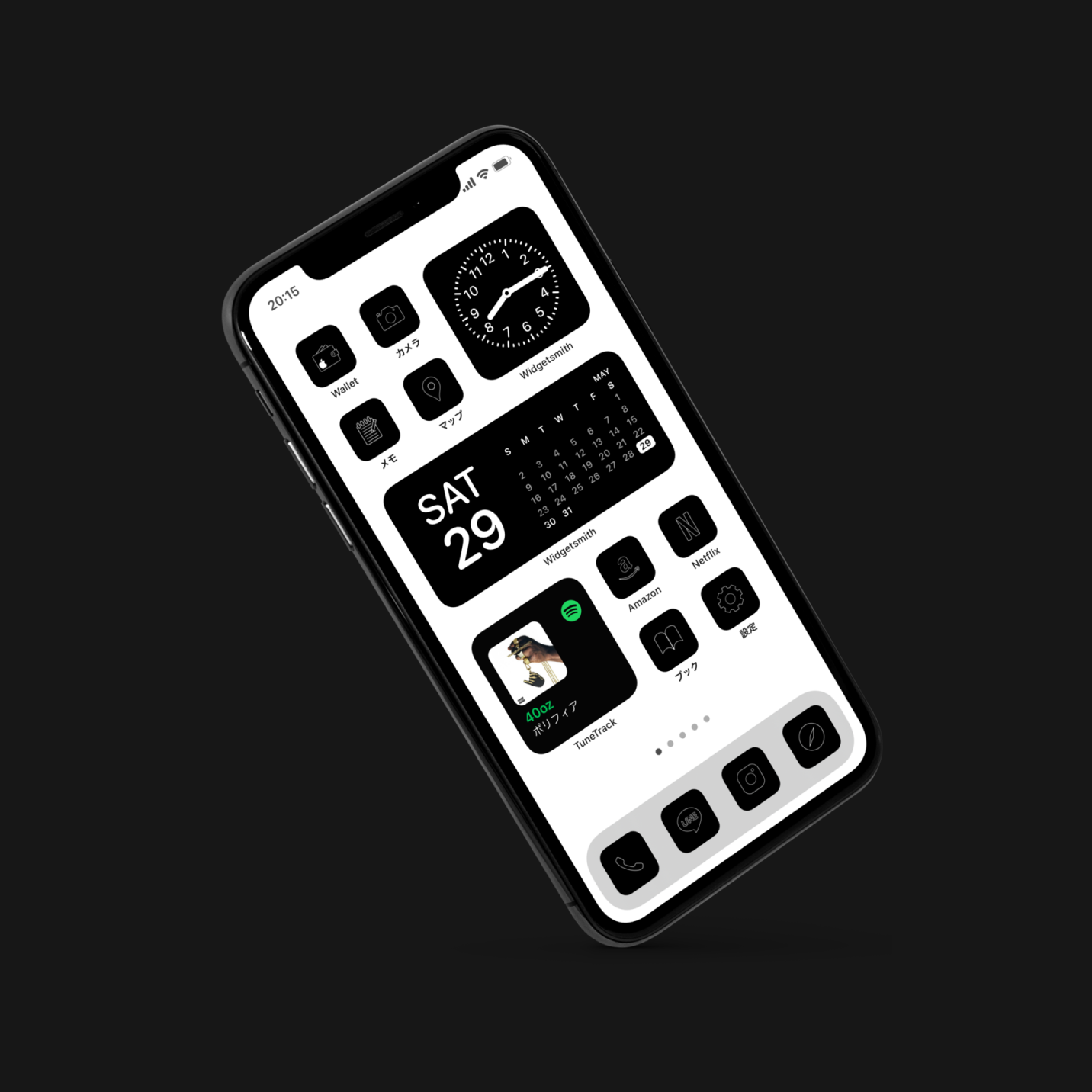 Monotone-Black