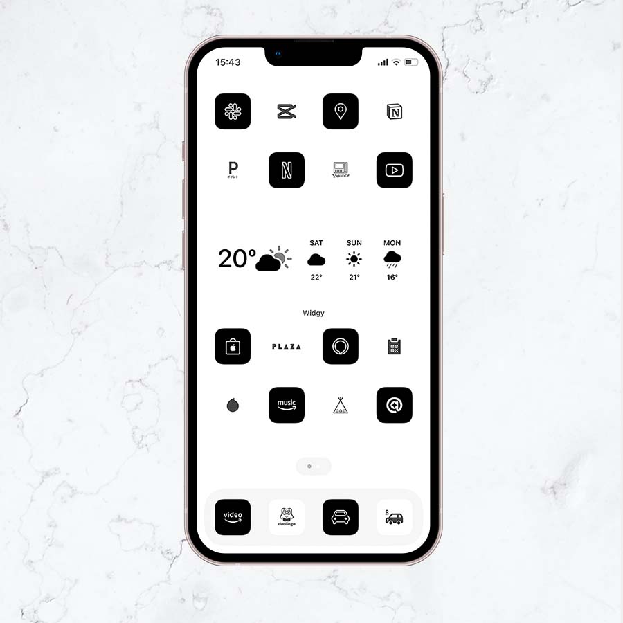 Monotone-2Color Set