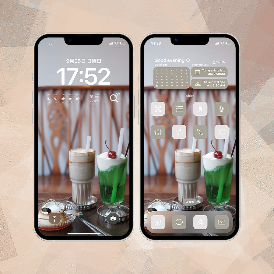 【古性のち×AZ-icon】Minimal-Nostalgic 4Color Set
