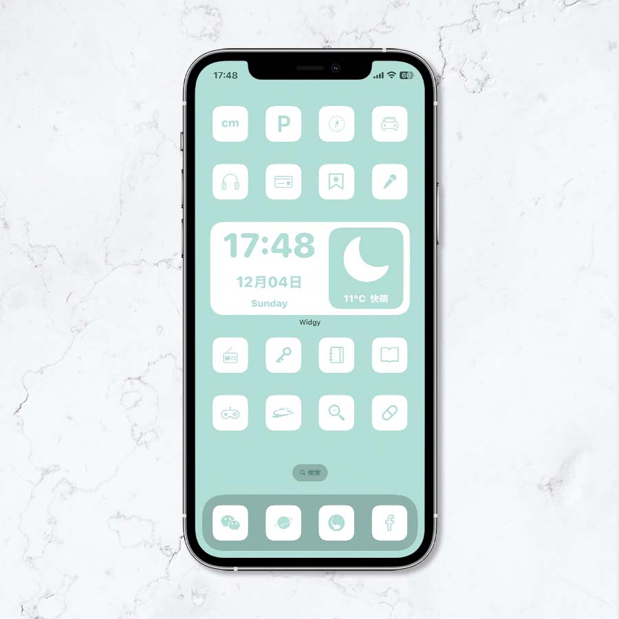 White-Mint