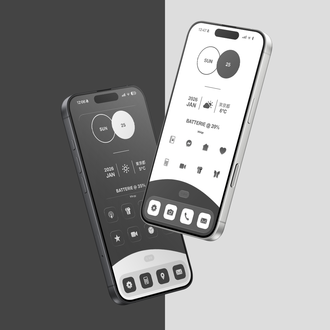 【お試し無料】Minimal-Light&Gray