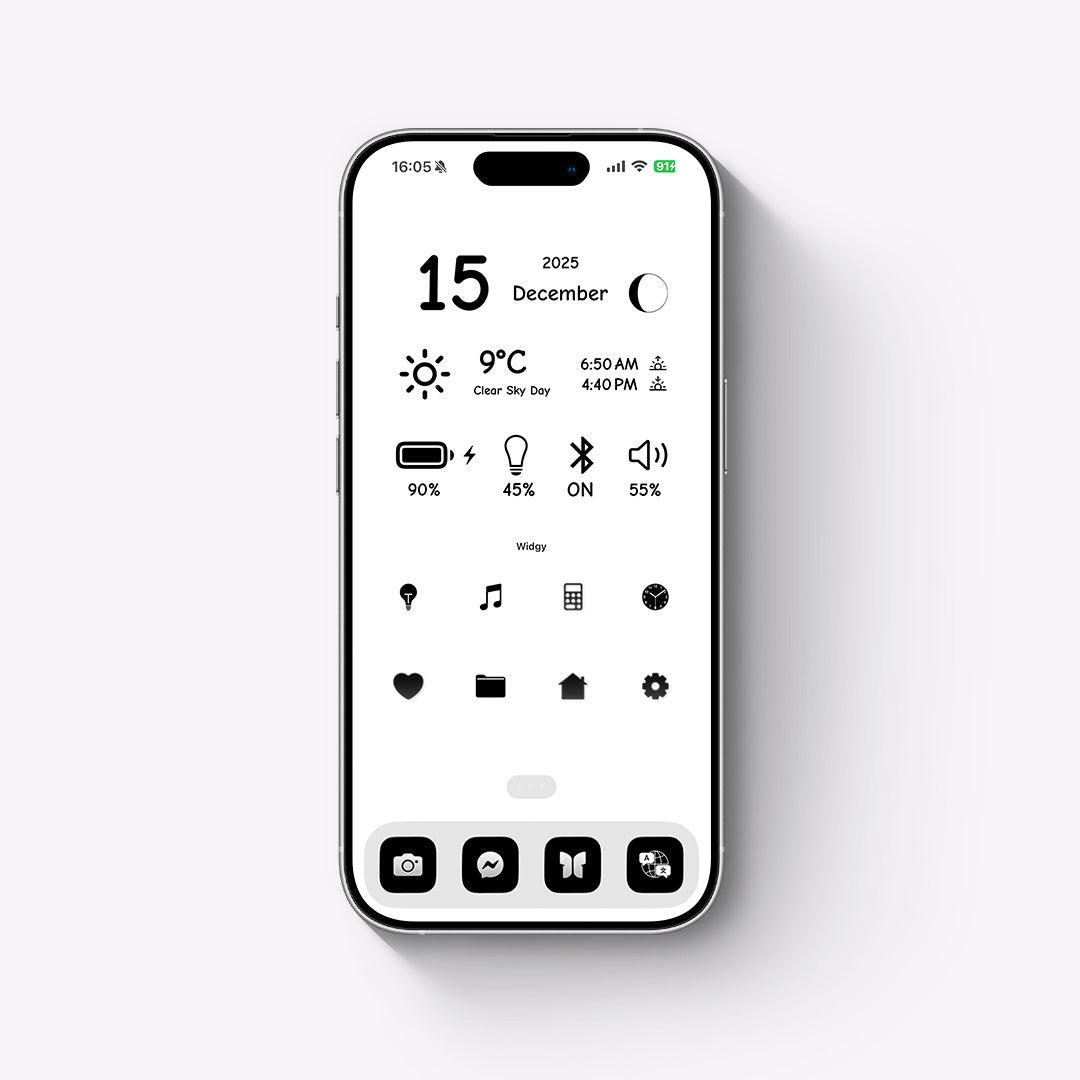 Monotone-Black&White 2Color Set